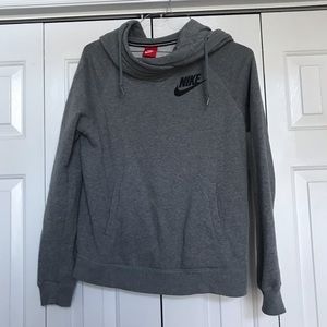 Nike Hooded Cowl Neck Sweatshirt